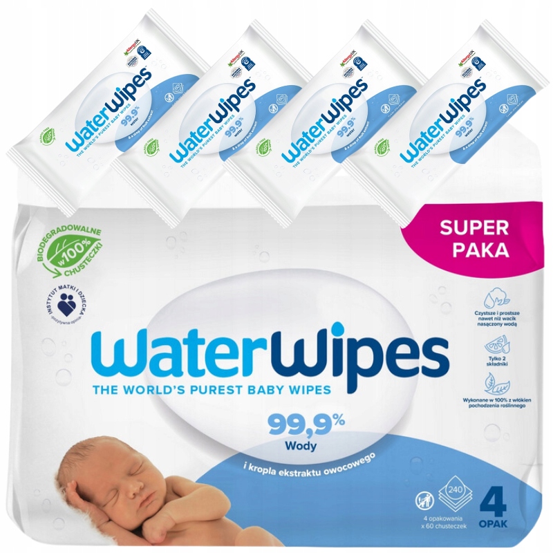 chusteczki nawilżane dla dzieci waterwipes