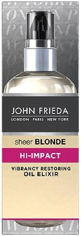 olejek do włosów john frieda sheer blonde