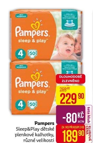 pampers sleep and play 4 kaufland