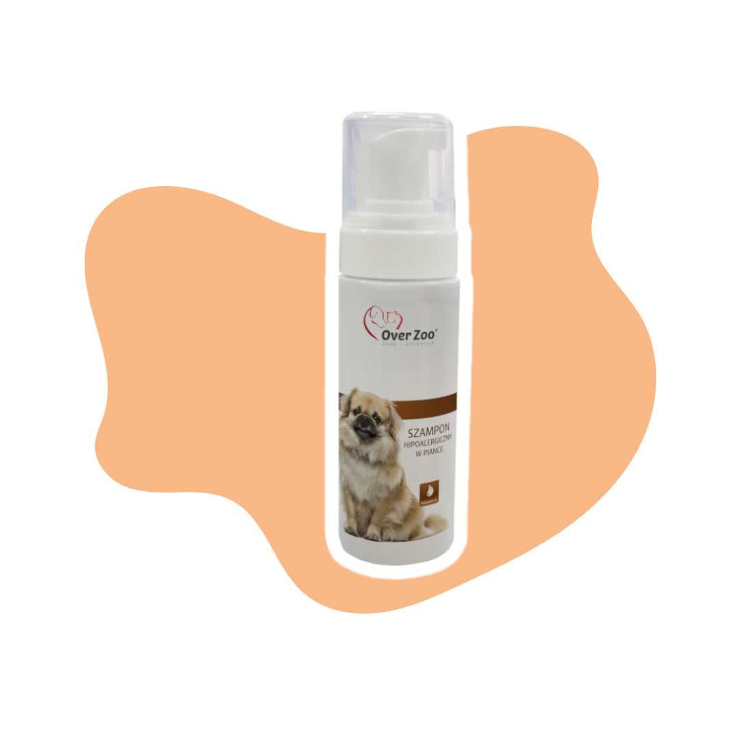 over zoo szampon hipoalergiczny w piance 150 ml