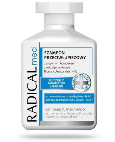 ideepharm radical med szampon przeciwłupieżowy 300ml