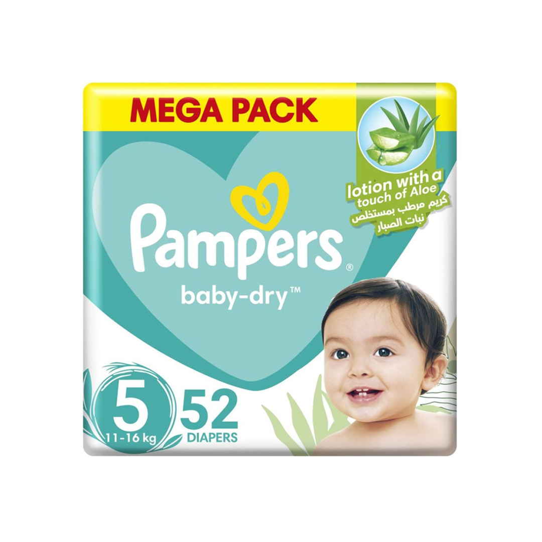 giga pack pampers baby dry 5