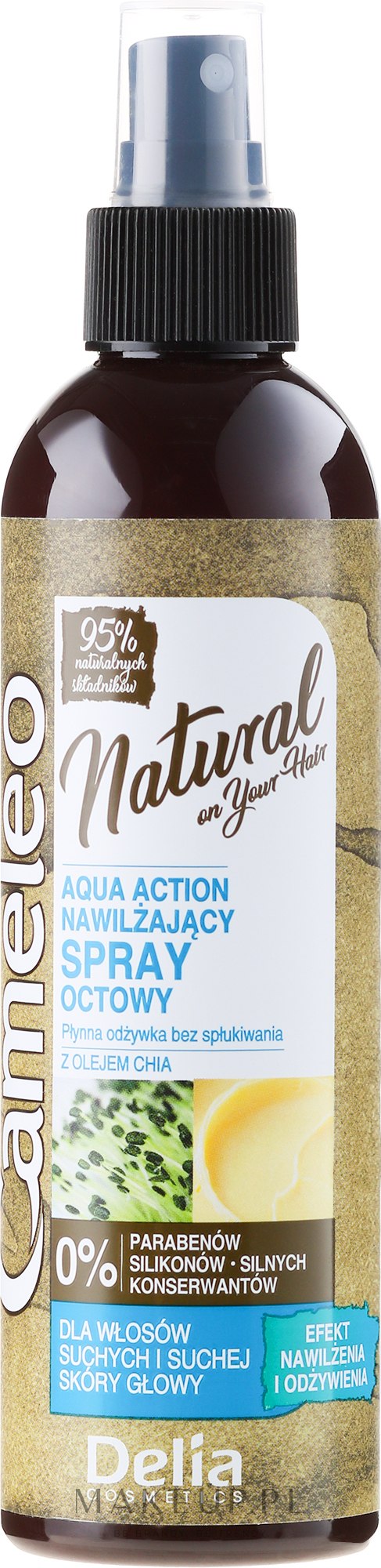 cameleo natural aqua action nawilżający szampon wizaz