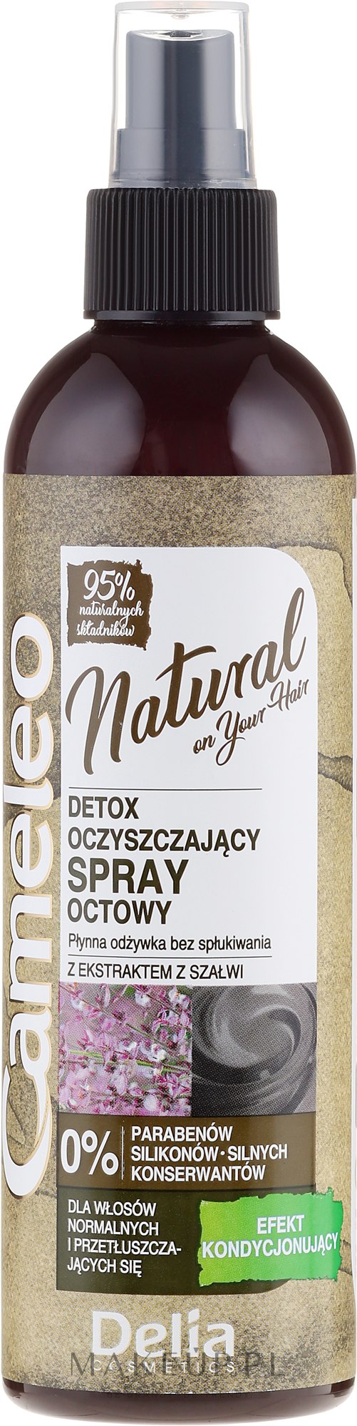 cameleo natural detox oczyszczający szampon do włosów