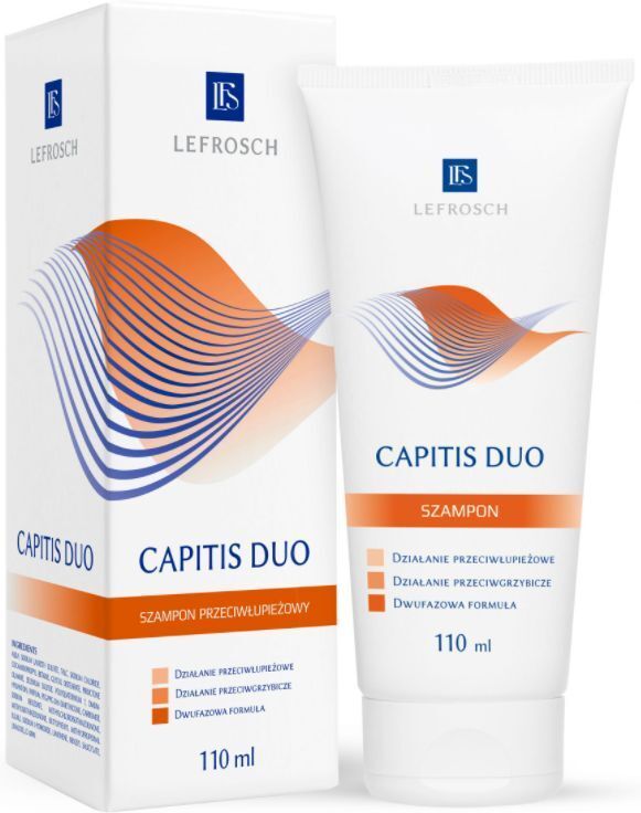 capitis duo szampon przeciwłupieżowy 110ml