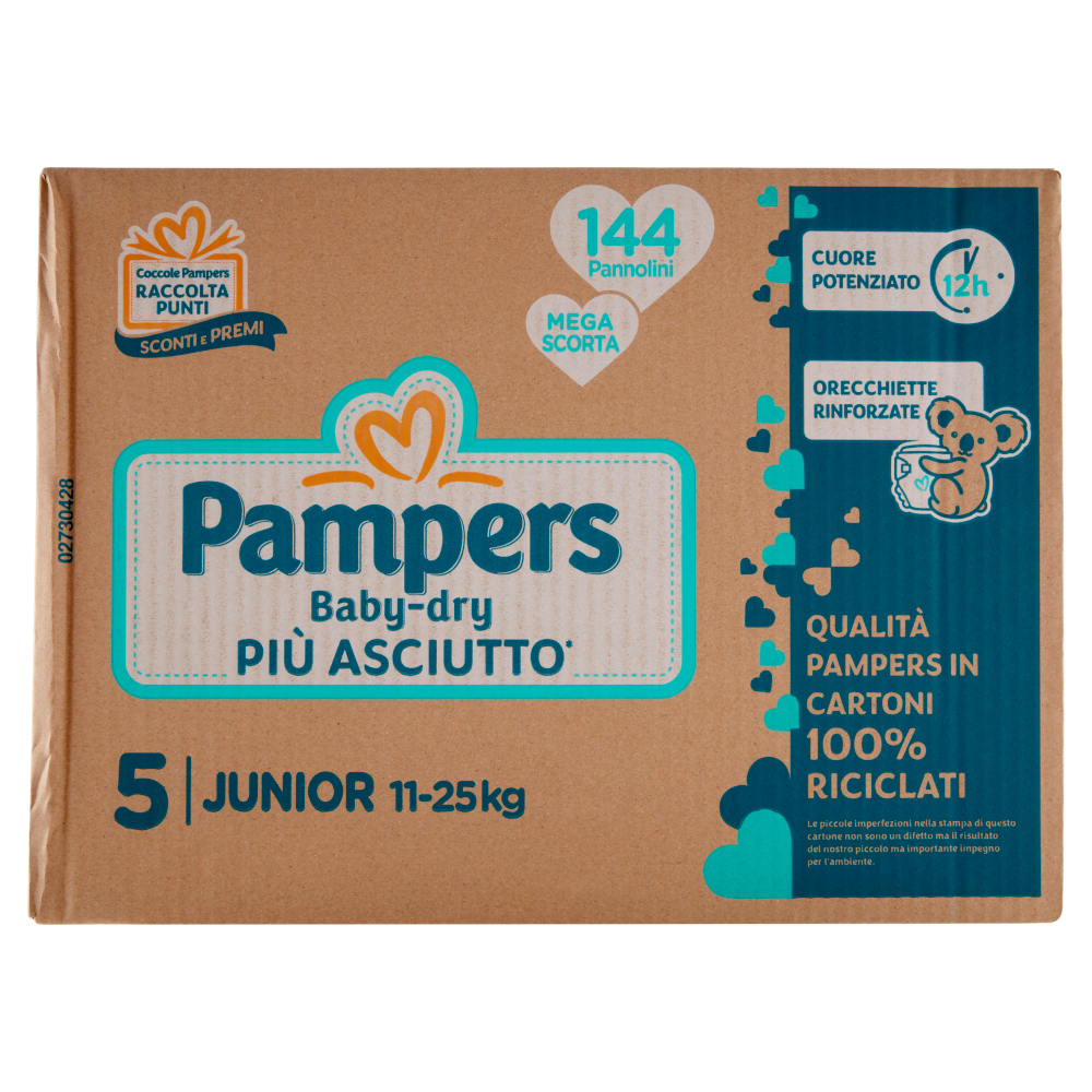 carefour pampers baby dry 5