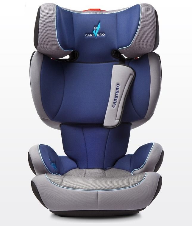 caretero fotelik samochodowy huggi isofix 15-36 kg navy