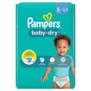 carrefour pampers maat 5