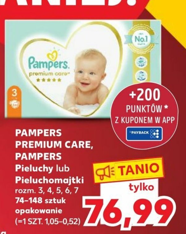 caufland pampers premium care 1