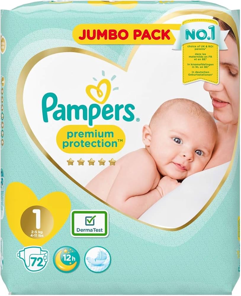 pampers dla noworotka