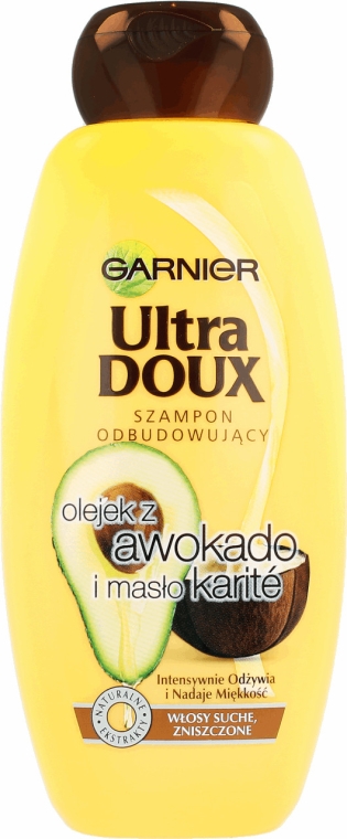 garnier ultra doux awokado i masło karite szampon