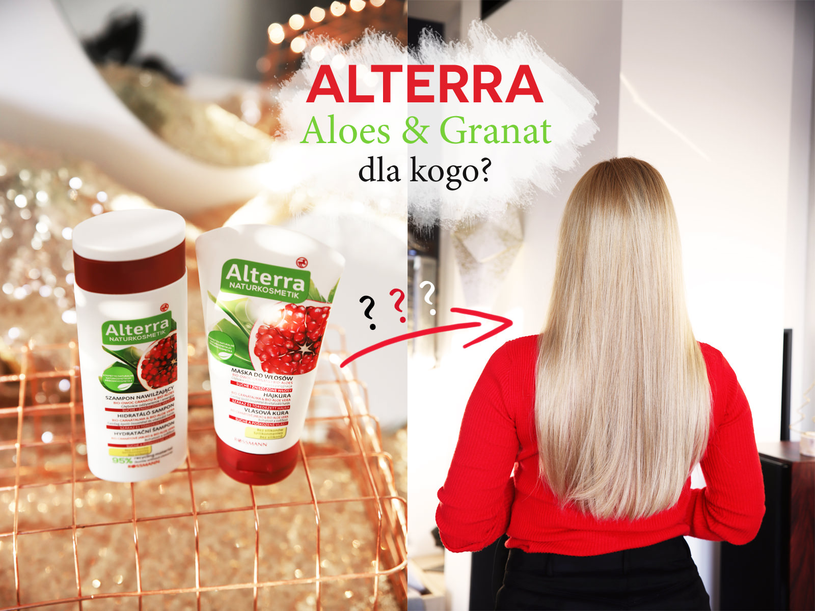 alterra szampon granat i bio-aloes