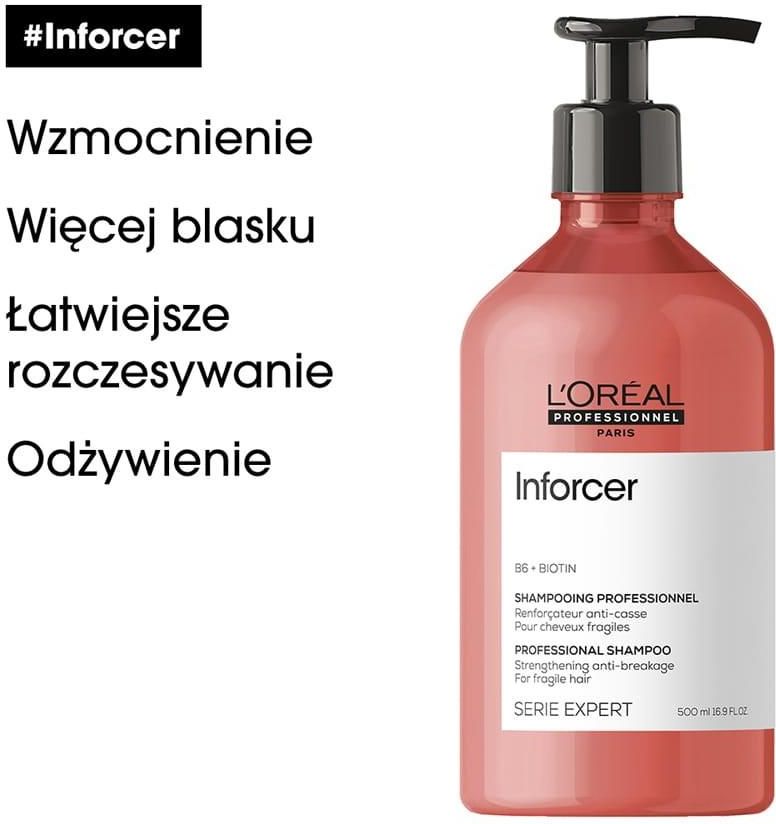 loreal inforcer biotin szampon łamliwe opinie