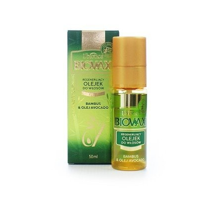 biovax olejek do włosów bambus & olej avocado 50 ml