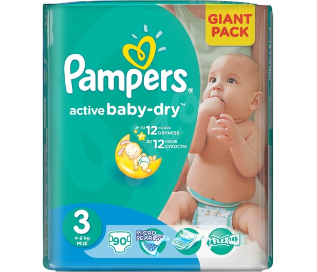 pampers 3 kiedy sa mokre