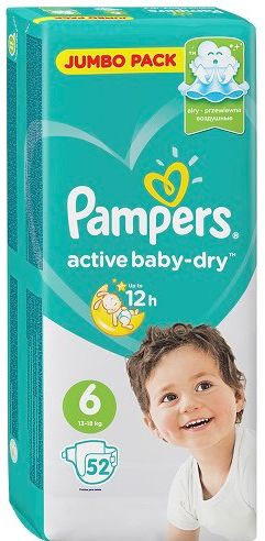 pampers baby active dry