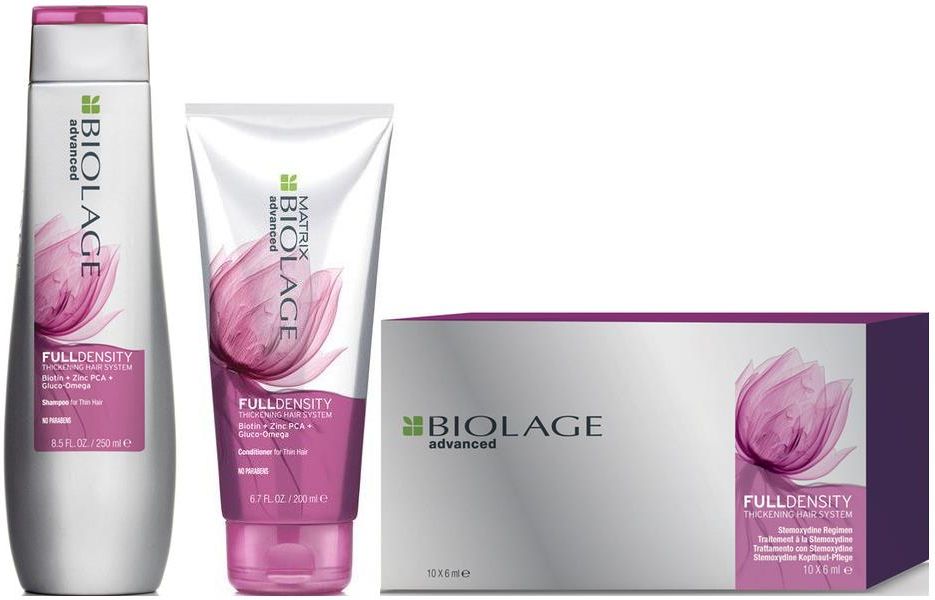 matrix biolage full density zagęszczający szampon do cienkich włosów 250ml