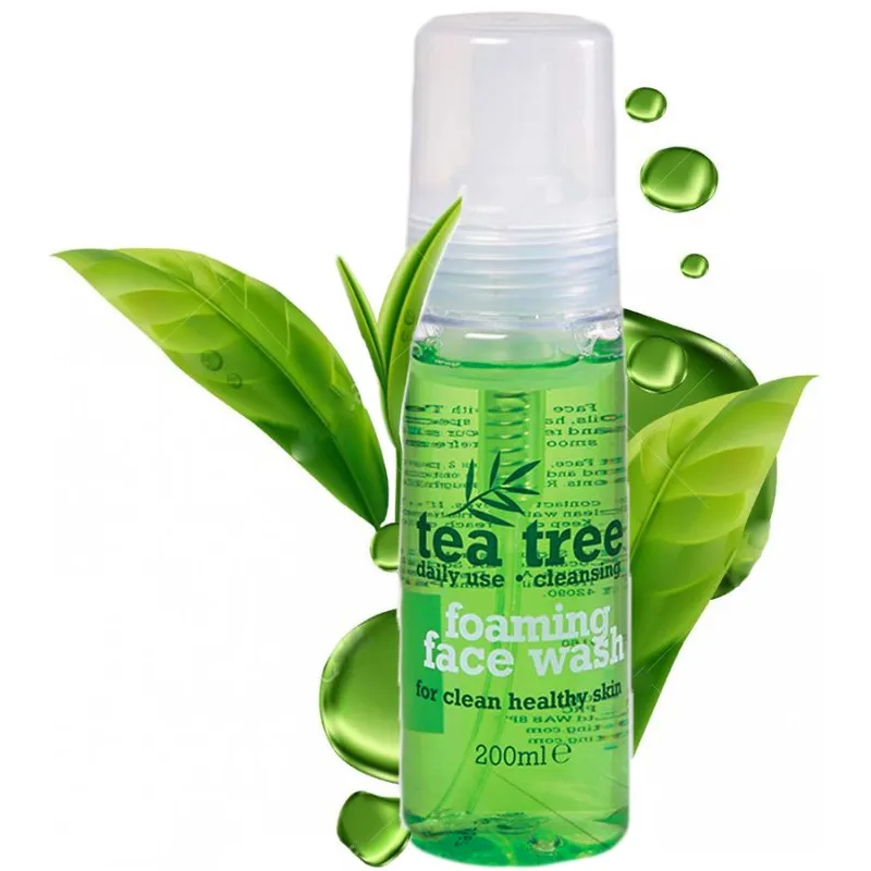 tea tree foaming pianka do mycia twarzy