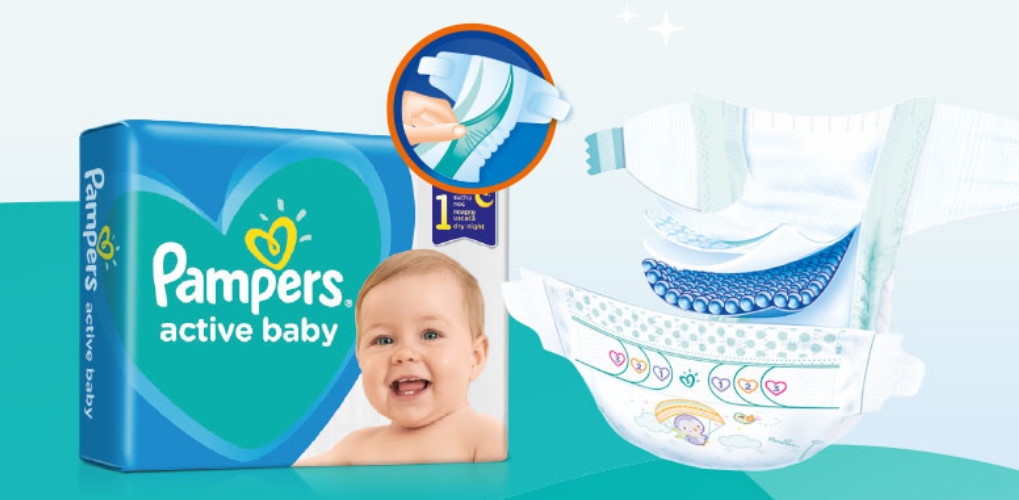 pampers active baby testowanie