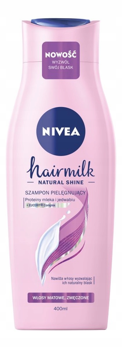 mleczny szampon do wlosow niwea 400ml