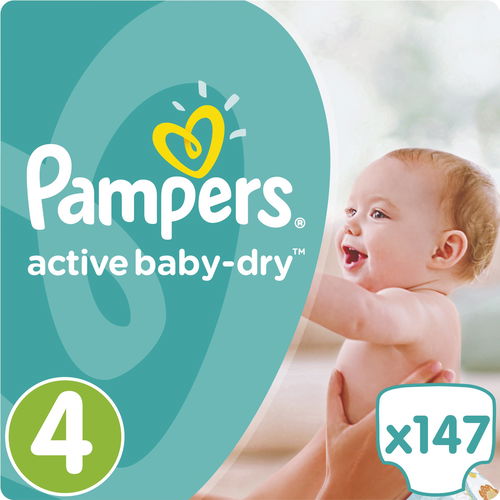 pampers active baby 4 147