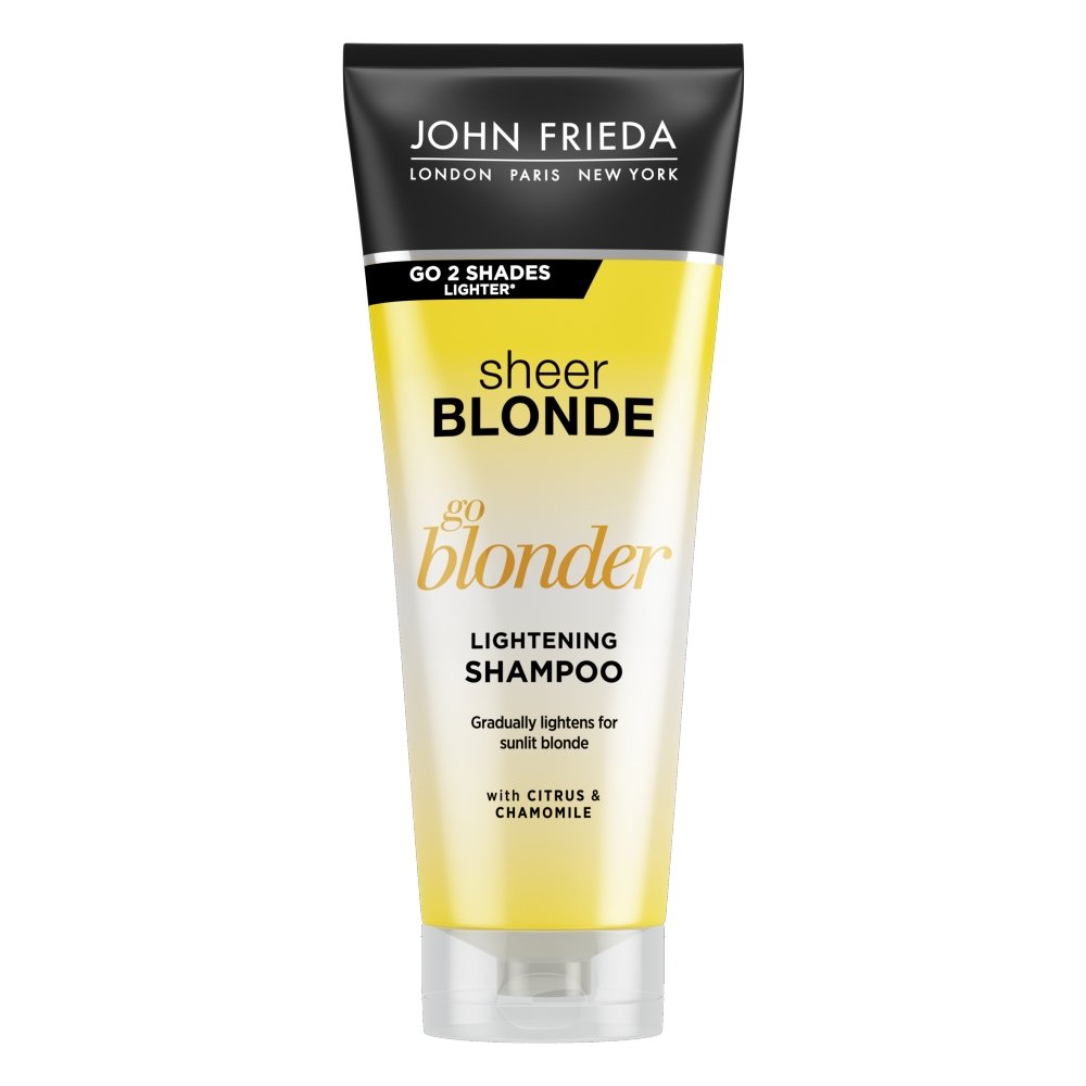 szampon john frieda brunette włosy blond