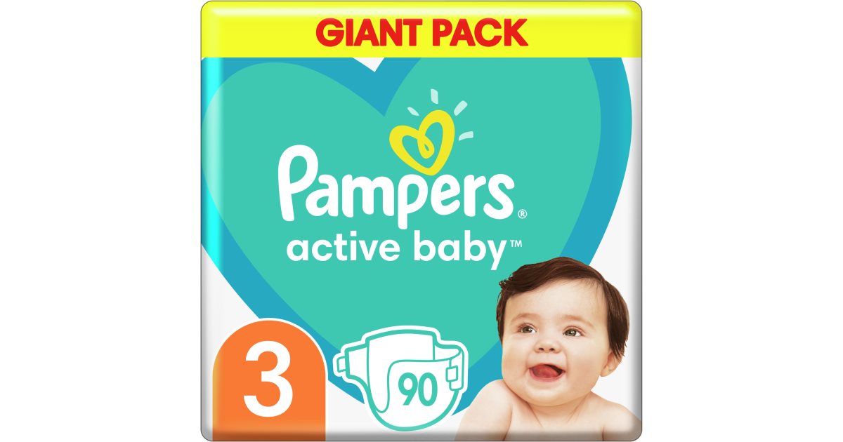 pampers active baby dry 3 120szt