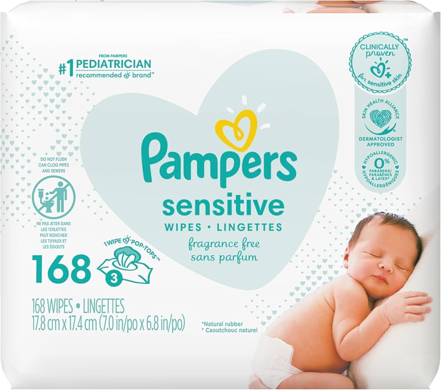 pampers sensitive 3