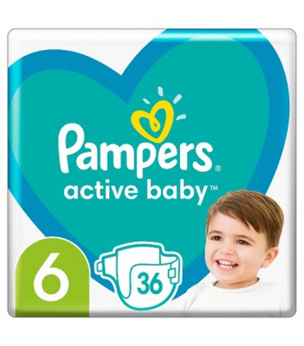 cena pieluch pampers active baby 6