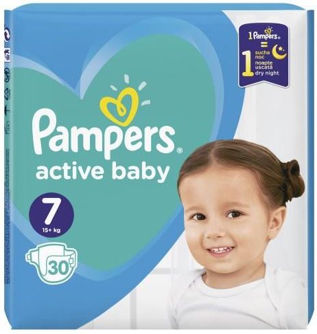 ceneo pampers active fit 7