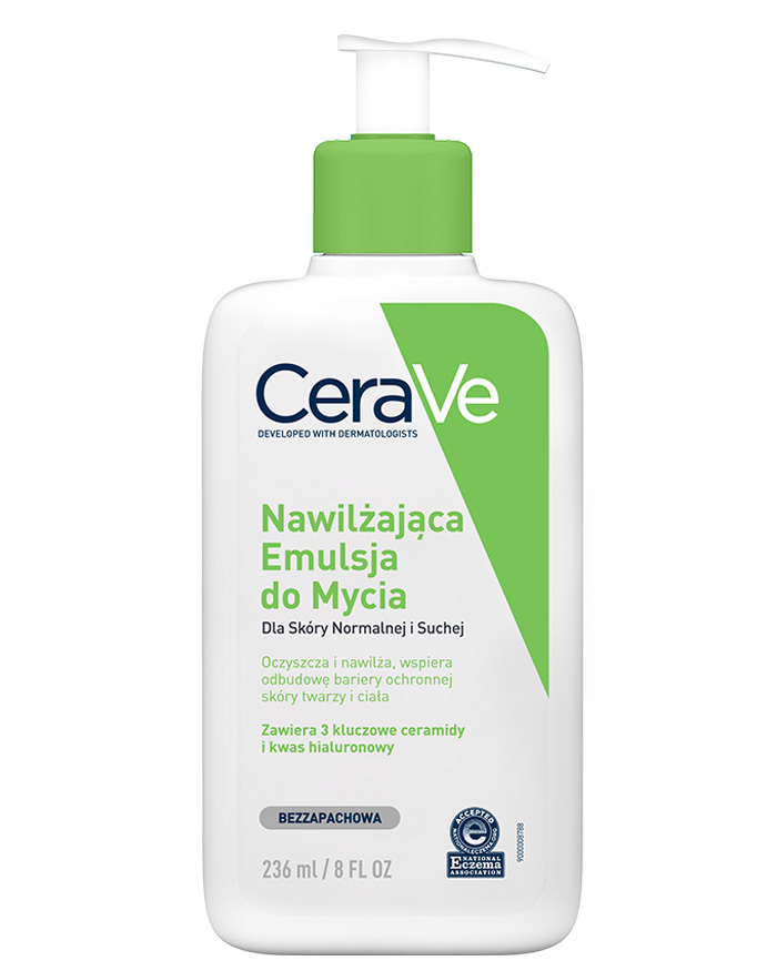 cerave zel do mycia twarzy nawilżająca emulsja