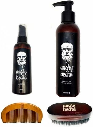 angry beard herakles cytrusowy szampon do brody 200ml