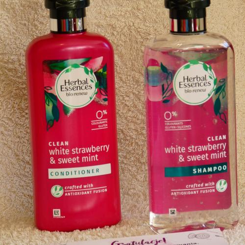 white strawberry herbal essences szampon wizaz