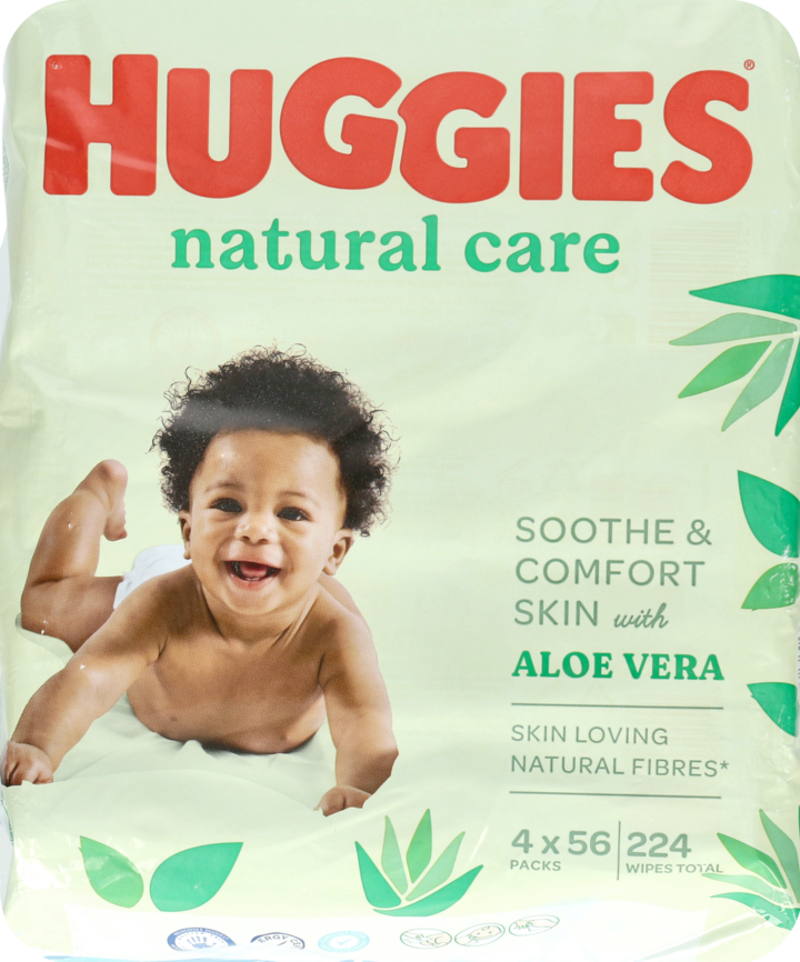 chusteczki nawilżające huggies natural care