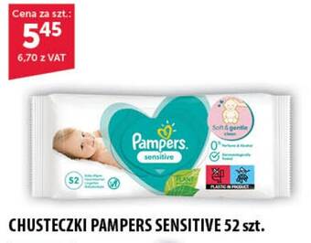 chusteczki nawilżające pampers sensitive biedronka