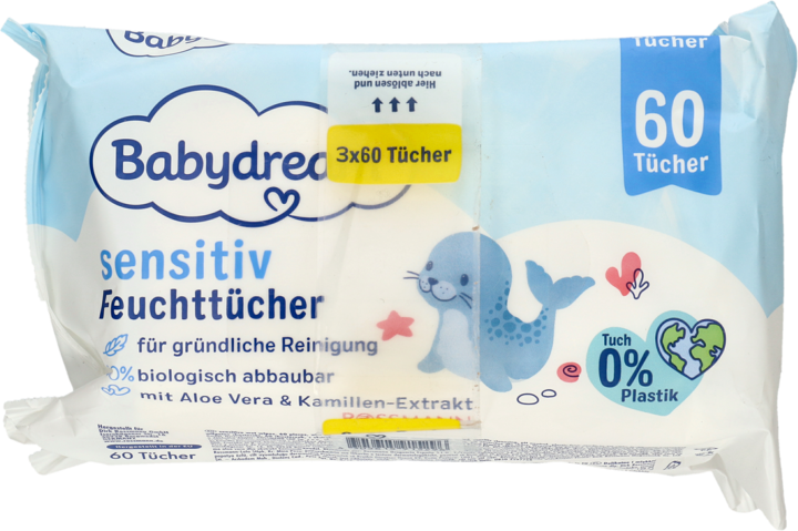 chusteczki nawilżane babydream calendula