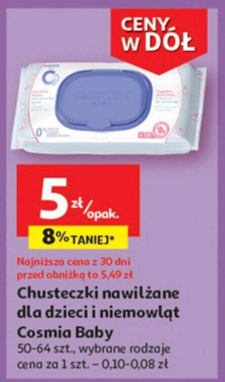 chusteczki nawilżane dla osób auchan