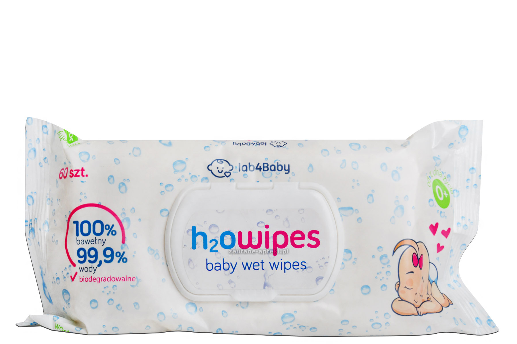 chusteczki nawilżane h2o wipes