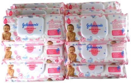 chusteczki nawilżane johnsons baby opinie gentle all over