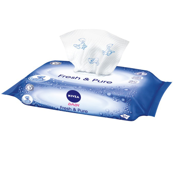 chusteczki nawilżane nivea fresh & pure