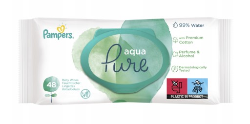 chusteczki pampers aqua pure 18x