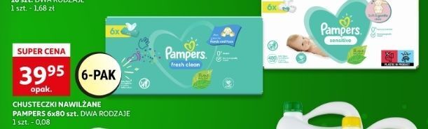 chusteczki pampers auchan