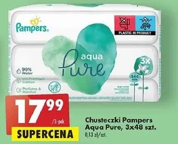 chusteczki pampers biedronka