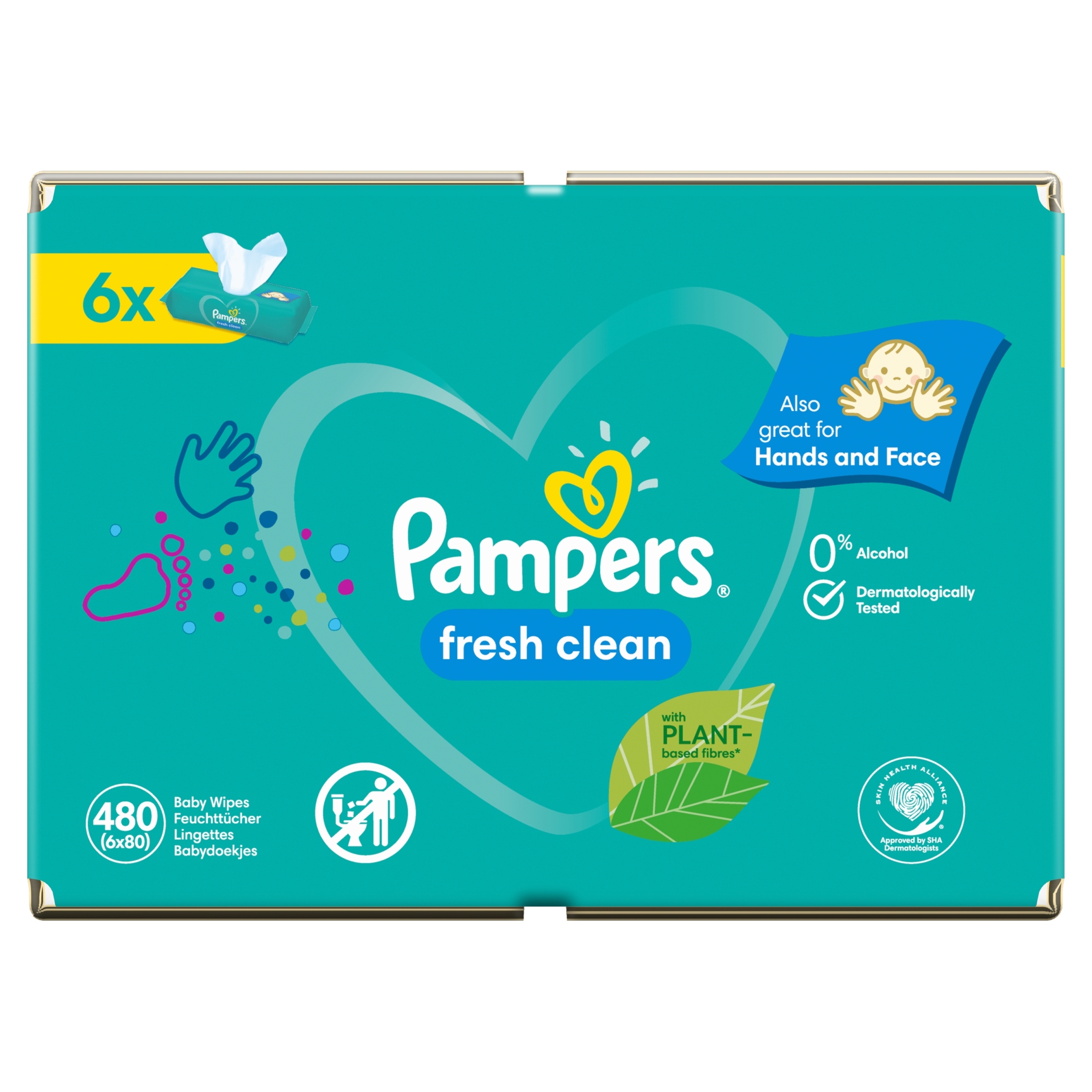 chusteczki pampers fresh clean opinie