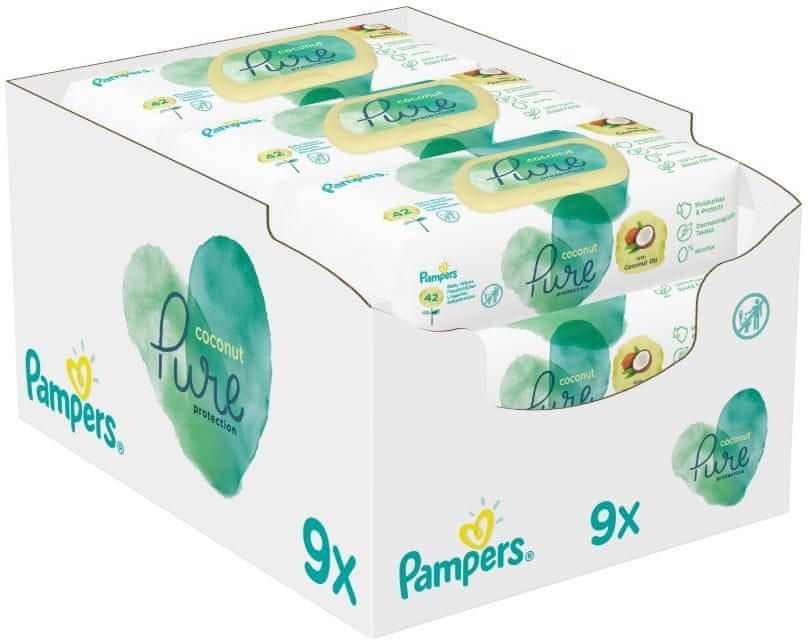 chusteczki pampers pure ceneo