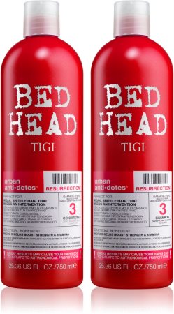 tigi bed head urban antidotes resurrection szampon do włosów słabych