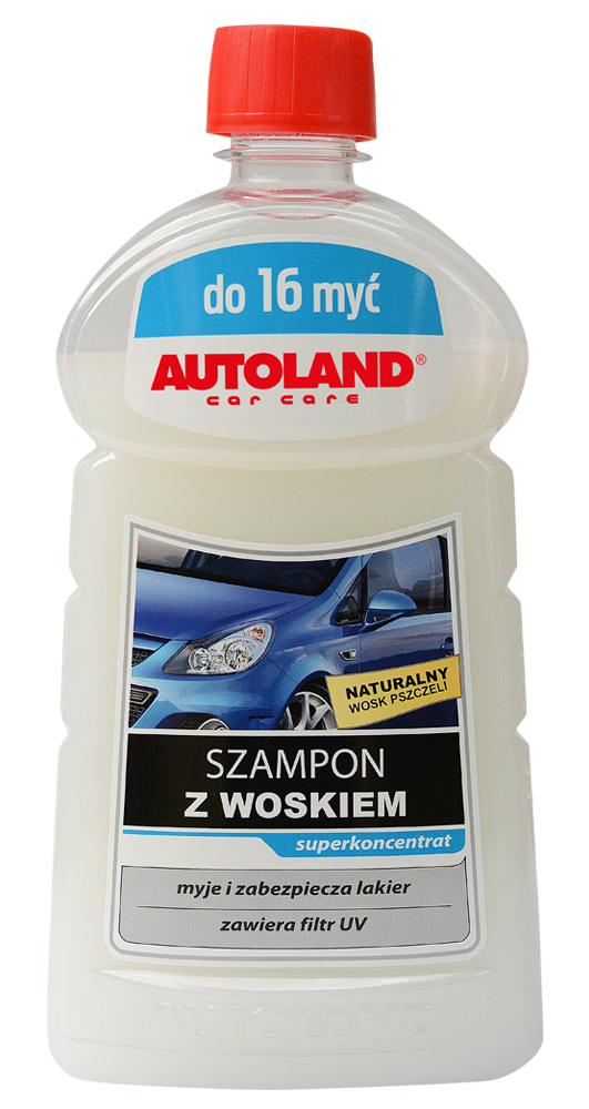 szampon z woskiem auto land