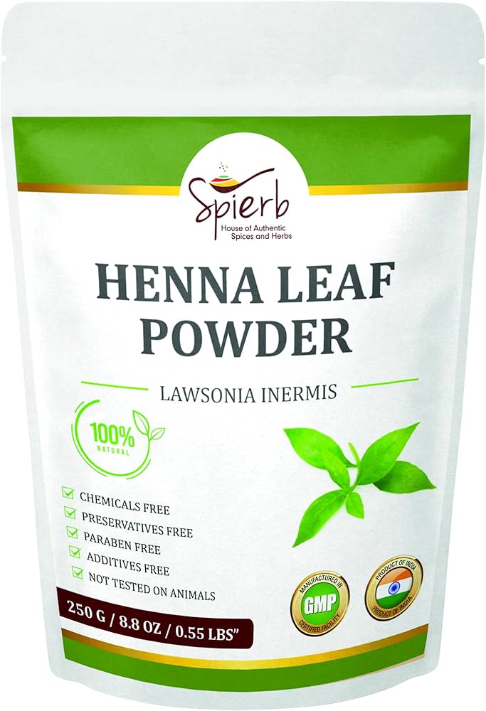 ziołowa odżywka do włosów z henna powder