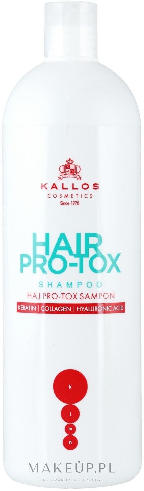 kallos hair pro-tox botox odżywka do włosów