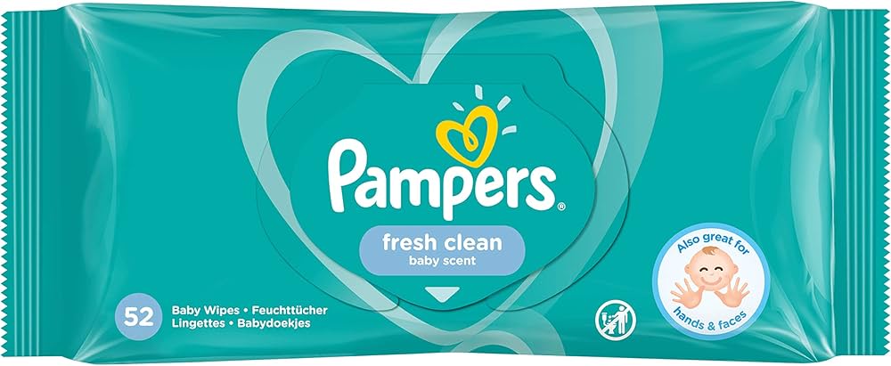 pampers fresh clean 12 sztuk